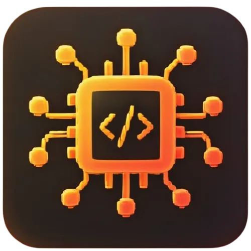 Abstract technology icon